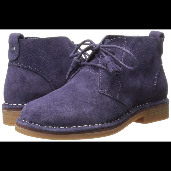 purple hush puppies